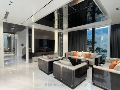 Nội thất nhà phố hiện đại — Tổng thể sau bàn giao | Nhà S