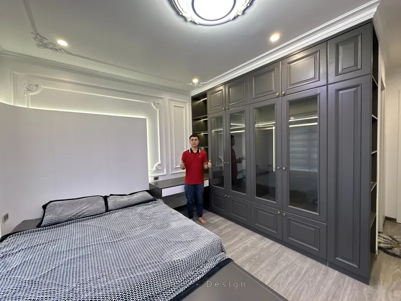 Không gian nhà phố — công trình Nhà S thi công thực tế