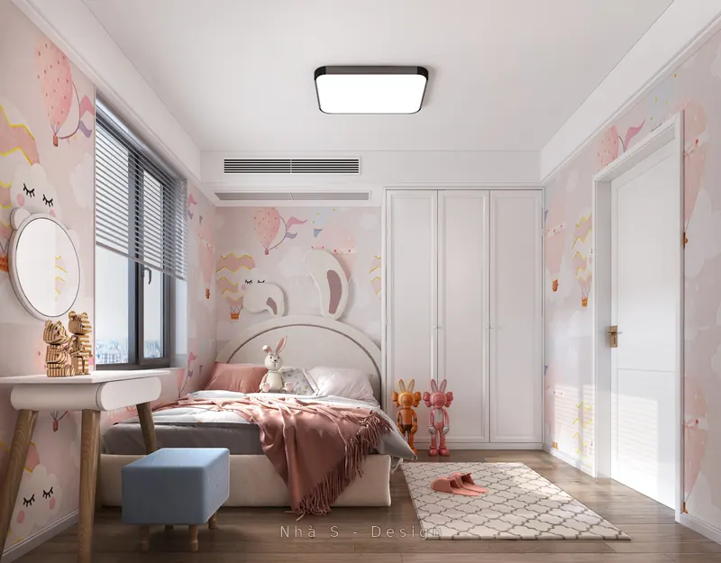 Ý tưởng thiết kế phòng ngủ trẻ em | Nhà S